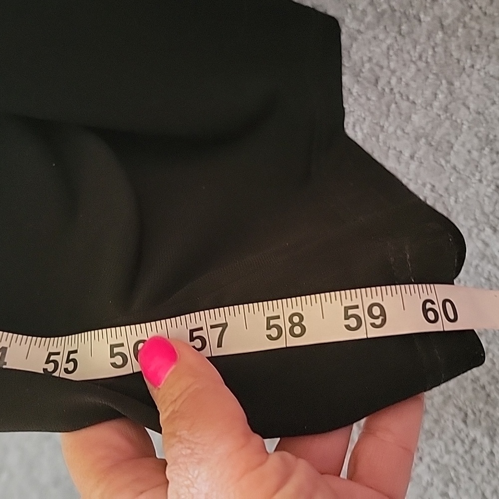 BETSEY JOHNSON Cap Sleeve Black Tie Jumpsuit Black size 14 - Picture 14 of 16